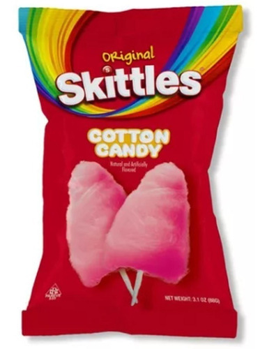 Algodón De Azucar Skittles Cotton Candy