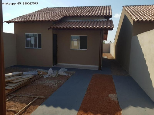 Imagem 1 de 13 de Casa Para Venda Em Várzea Grande, Novo Mundo, 2 Dormitórios, 1 Banheiro, 2 Vagas - 36_1-1198788