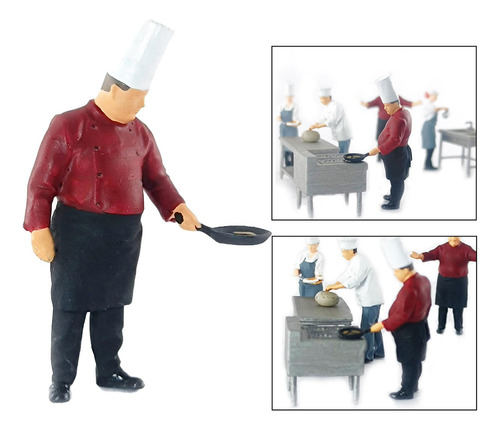 Figuras De Cocinero Chef Figuras De Chef De Chef Red 4