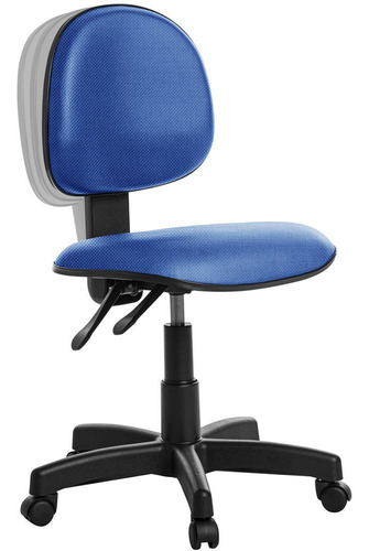 Cadeira De Escritório Ergonômica Executiva Rj Azul