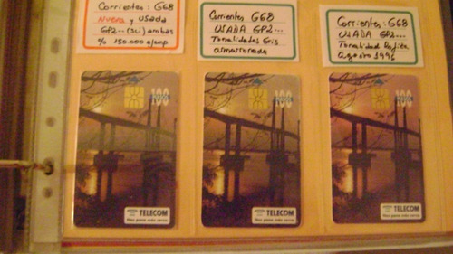 Tarjeta Telefoni Coleccion Telecom Provincia Corrientes Us 2 (Usado)