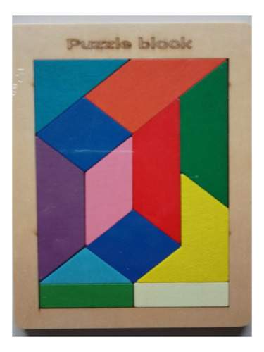 Puzzle Dreamsport M380 Rompecabeza Madera 13 Bloque Encastre