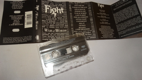 Fight - War Of Words (epic Et 57372) (tape:nm - Inserto:nm)