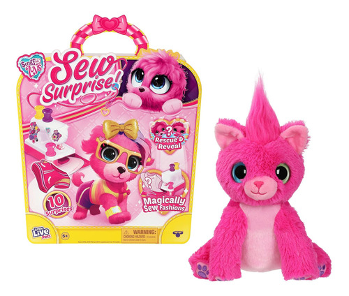 Little Live Pets | Scruff-a-luvs Sew Surprise: Rosa. Rescata