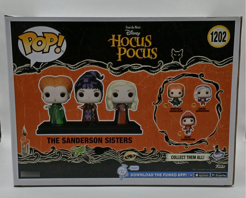 Funko Pop Hermanas Sanderson 1202 Hocus Pocus Moments (Usado)