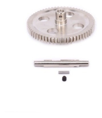 Imagen 2 de 5 de Engranaje Principal De Diff Acero Metal 2pcs 38t Y Motor Piñ