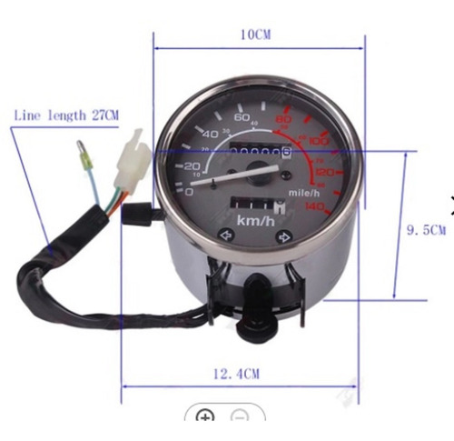 Imagen 2 de 3 de Odometro De Honda Steed /vlx /ct/ Shadow