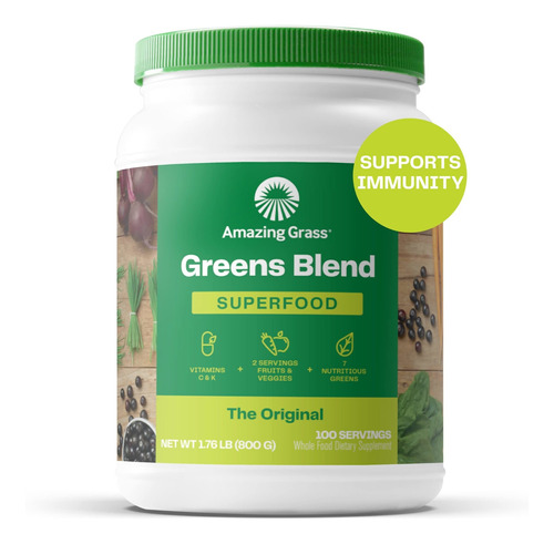 Amazing Grass Greens Blend Superfood - Polvo De Vegetales Co