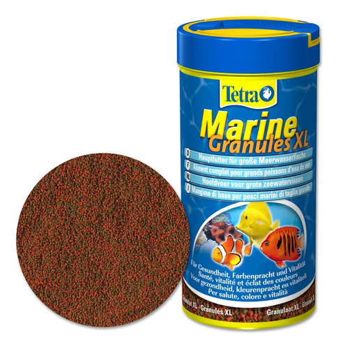 Imagen 2 de 2 de Alimento Para Peces Marinos Tetra Marine Granulado 110gr Tetra - 1 - 110 g