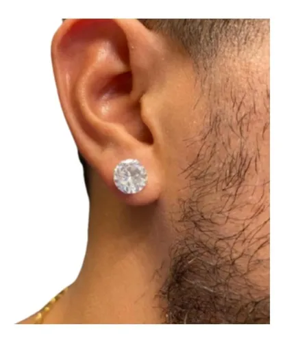 Piercing de Umbigo com 5 Diamantes sintéticos