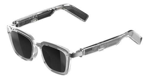 Gafas De Sol Jbl Bluetooth Soundgear Frames 8 Horas Ip54 Varilla Gris Armazón Gris