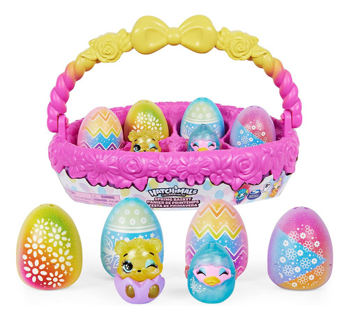 Hatchimals Colleggtibles, Canasta De Juguete De Primavera Co