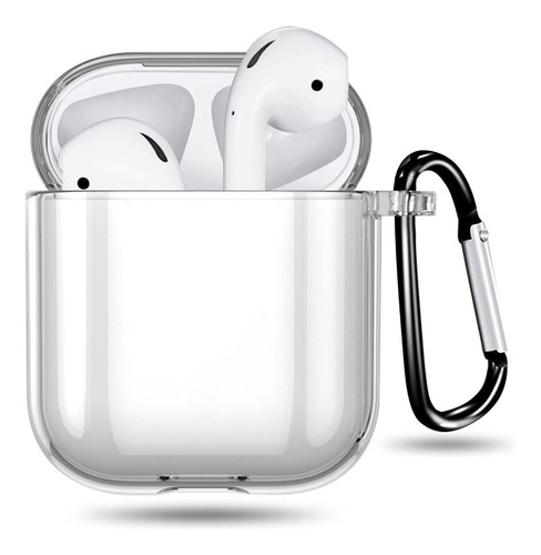 Estuche Funda Protector Transparente Para AirPods 1 & 2