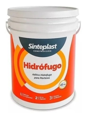 Hidrofugo Ceresita Aditivo Morteros Sinteplast 20kg