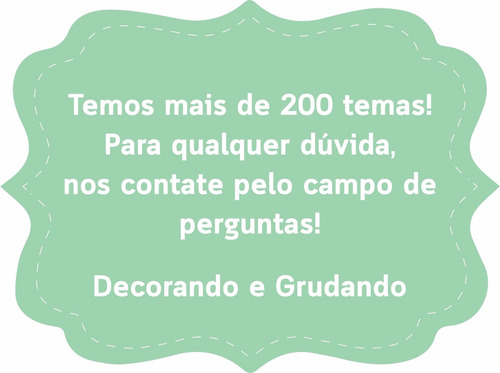 Imagem 10 de 10 de Totem Chão Avulso Display Escolha Seu Tema 65cm