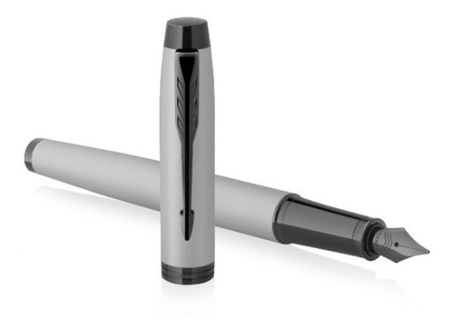 Parker Im Black Edición Matte Grey Bt Pluma Fuente