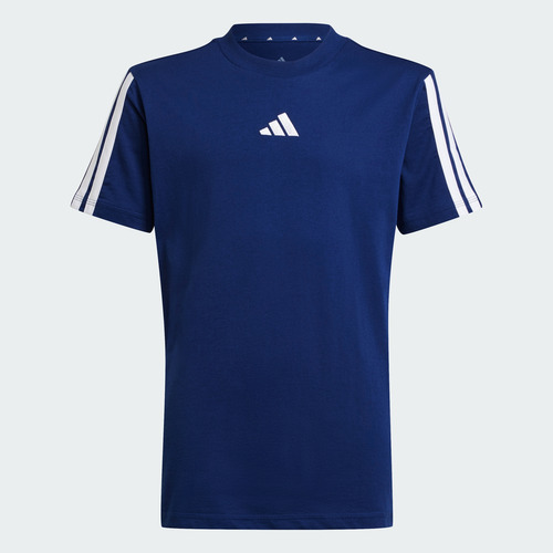Remera Adidas Casual Essentials Niños Azul Jd6490