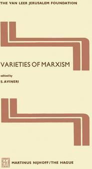 Libro Varieties Of Marxism - Shlomo Avineri