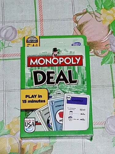 Juego De Cartas Monopoly Deals, Original Hasbro, +7 Años..