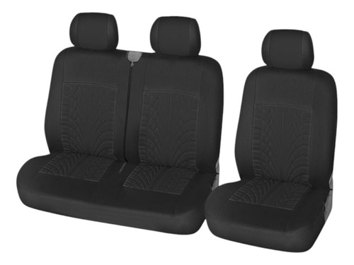 Funda Cubre Asiento 2 Plazas Tela Furgón Camioneta Camión