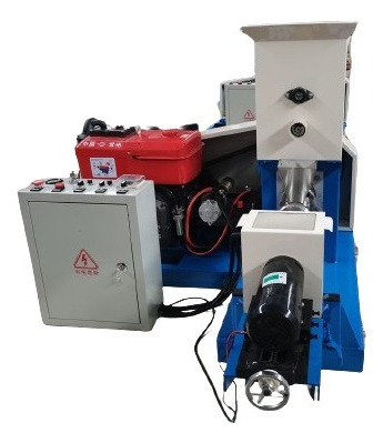 Máquina Extrusión Pellets Alimento Animales 160kg/hr Diesel