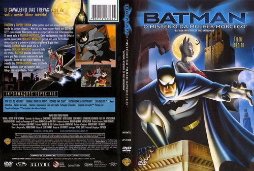 Dvd Lacrado Batman O Misterio Da Mulher Morcego Audio Em Por | Parcelamento  sem juros
