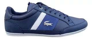 Tenis Lacoste Chaymon Original Azul 46cma0006092 Look Trendy