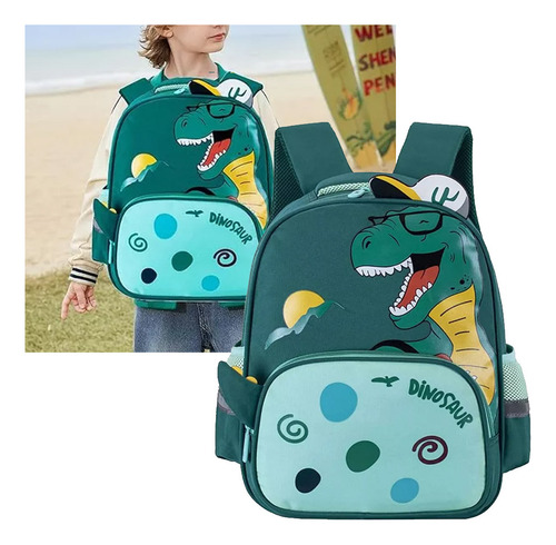 Mochila Infantil Animais Dinossauro Pré-escolar