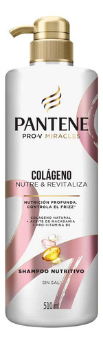 Shampoo Pantene Colageno Nutre Y Revitaliza X 510ml