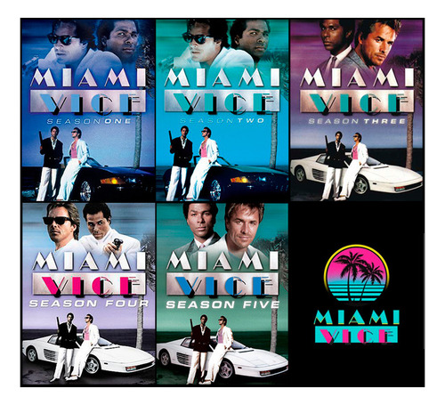 División Miami (miami Vice) Serie Tv Completa