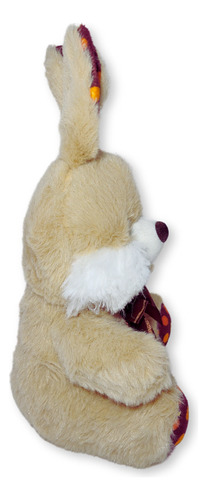 Bicho De Pelúcia Coelho Presente Envio Imediato Felpinho Cappuccino