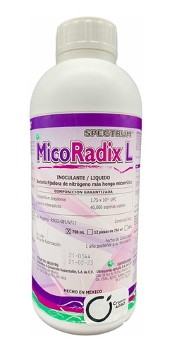 Spectrum Micoradix L Azospirillum Brasilense + Glomus 750 Ml