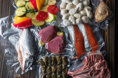Imagen 4 de 9 de Bolsa Hermetica Para Alimentos Comidas Freezer 18x20 Cm X25