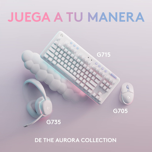 Fone De Ouvido Sem Fio Para Jogos Logitech G735 Com Lightsyn