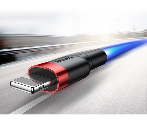 Cable Baseus Carga Rapida Reforzado Compatible Con iPhone