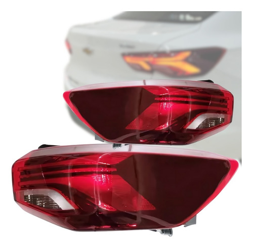 Lanterna Onix Sedan Canto 2020 2021 22 2023 2024 2025 C/ Led