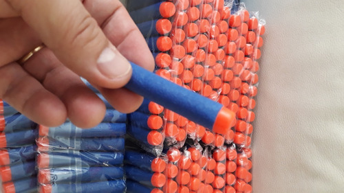 100 Unid. Dardo Recarga Para Nerf N-strike