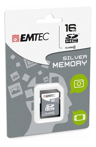 Emtec 8 Gb Memoria Sdhc Clase 4 Super Jumbo