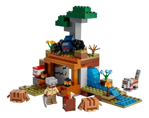 Kit de construcción Lego Minecraft La expedición a la mina Armadillo 21269