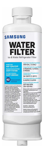 Filtro De Agua Para Nevera Samsung Da97-17376b Haf-qin /exp