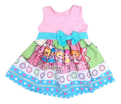 Vestido Lalaloopsy Bonecas Infantil 8 10 12 Anos