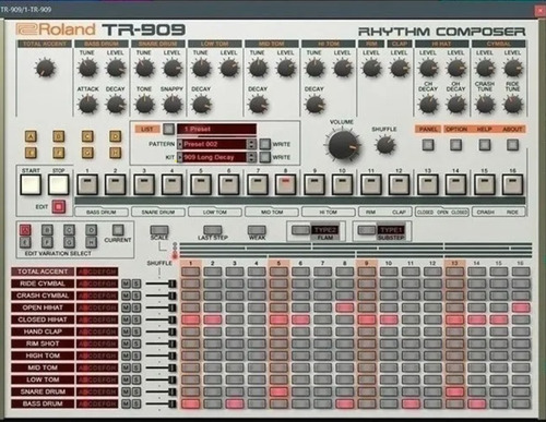Plugin Roland Tr 909 -rhythm Composer, So Para Macos Apple