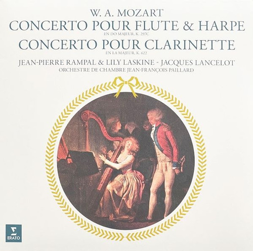 Mozart Concertos For Clarinette & Flute K297c K622 Vinilo
