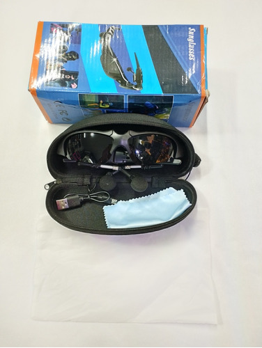 Lentes Deportivos Con Auriculares Incorporado