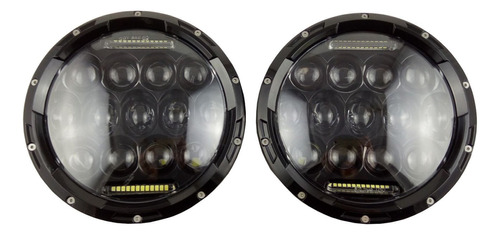 Hanswd 40 W 7  Jeep Wrangler Tj Jk Led Luz Antiniebla 2