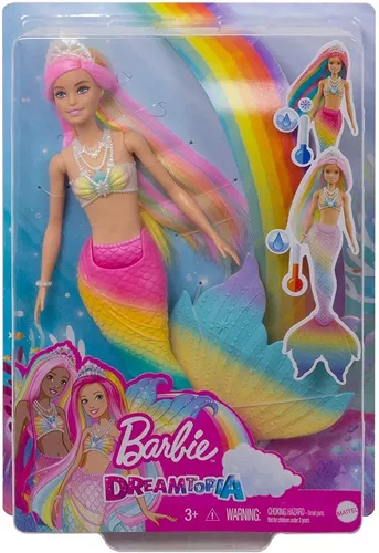 Comprar Boneca Barbie sereias Luzes Mágicas de Mattel