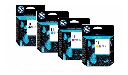 Cabezal Plotter Hp 11 Los 4 Colores C4810 4811 4812 4813a