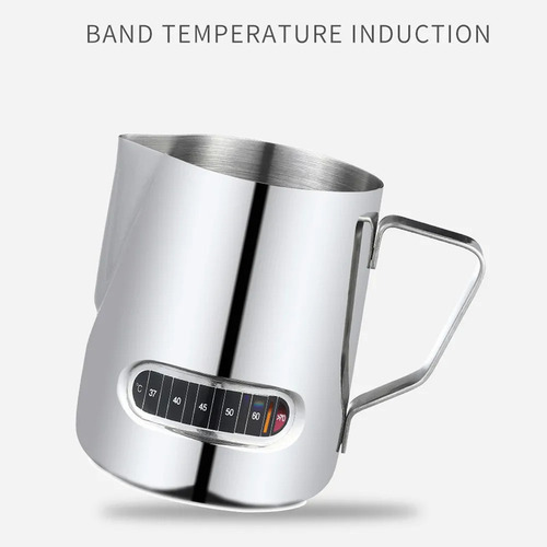 Jarra De Espuma De Expreso De 600 Ml Con Acero Inoxidable