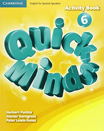 Libro Pri 6 Quick Minds Activity Book Primaria De Vvaa Cambr