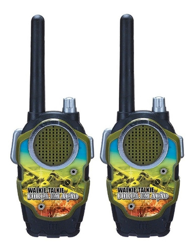 Walkie Talkie Rádio Comunicador Sem Fio Brinquedo Infantil